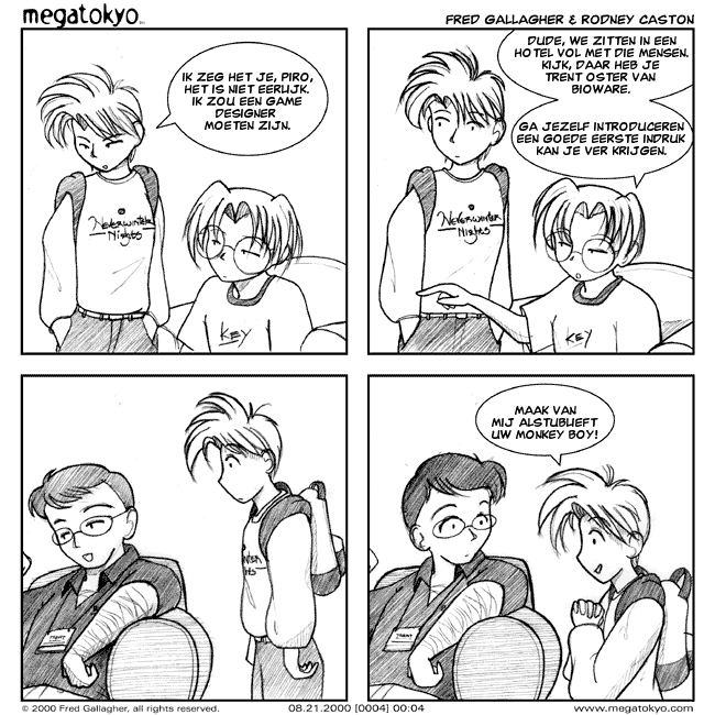 strip #4: E3: Bioware boy