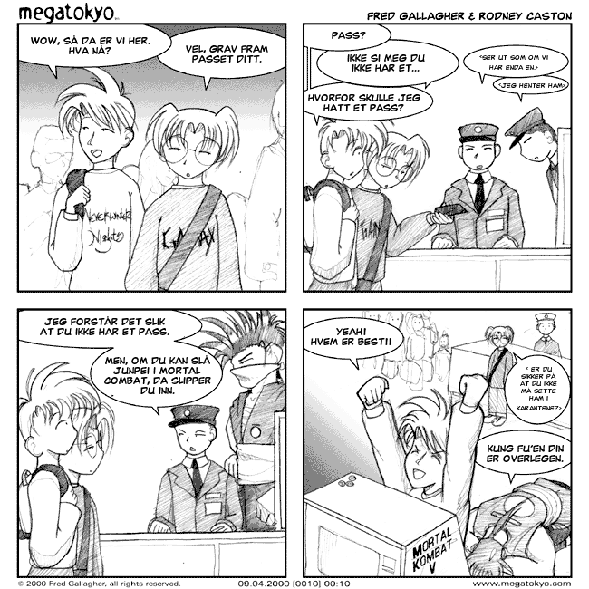 strip #10: Ingen Pass