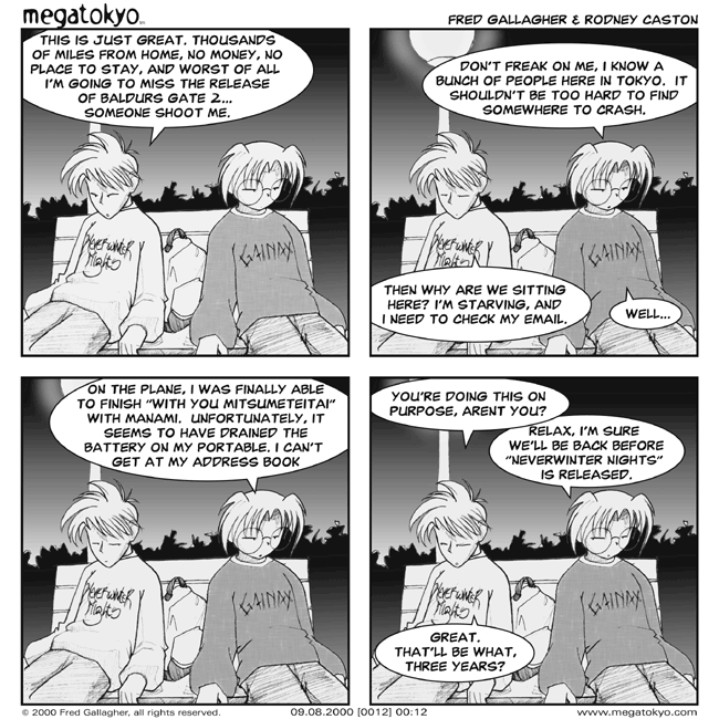 strip #12: The Bench