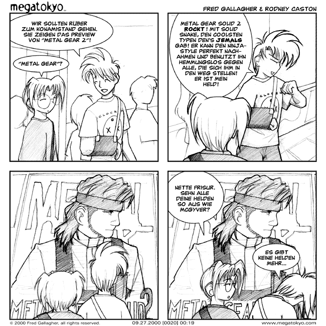 Strip #20: Mullet Gear Solid