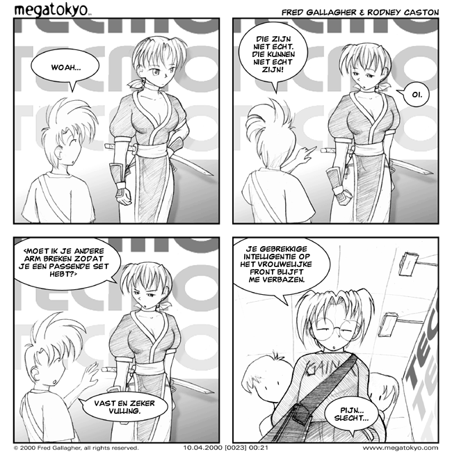 strip #23: abunai booth babe