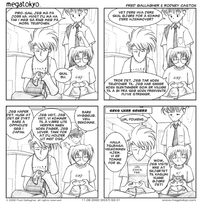 strip #37: Seks uker