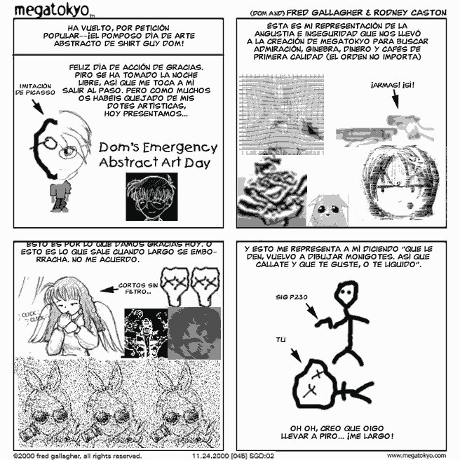 Tira #45: SGD: Día abstracto de emergencia