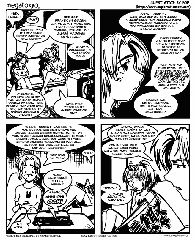 Strip #83: Gast Comic: Exploitation now