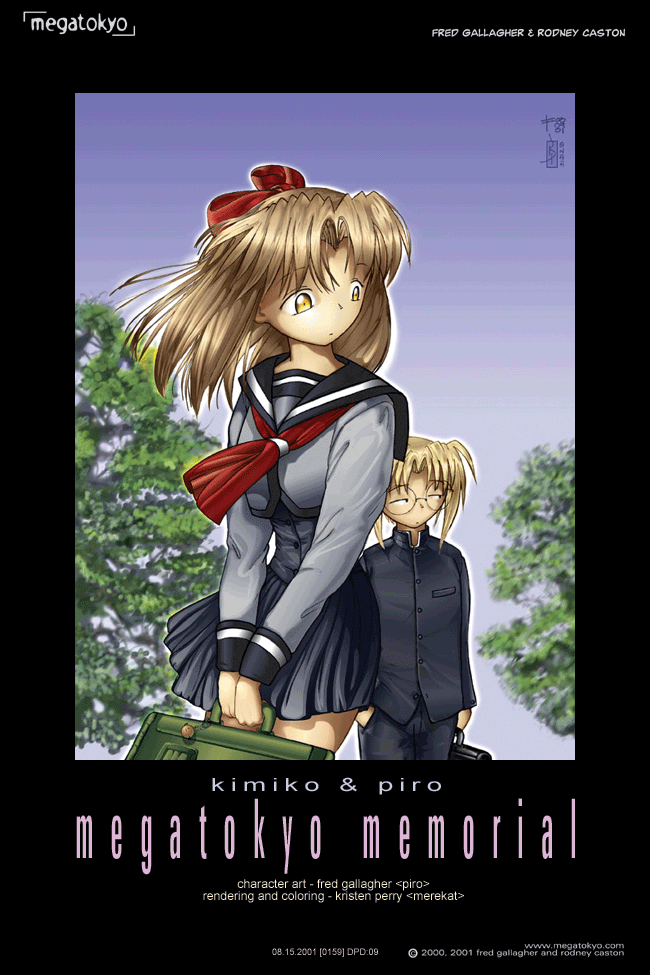 Tira #159: Megatokyo Memorial