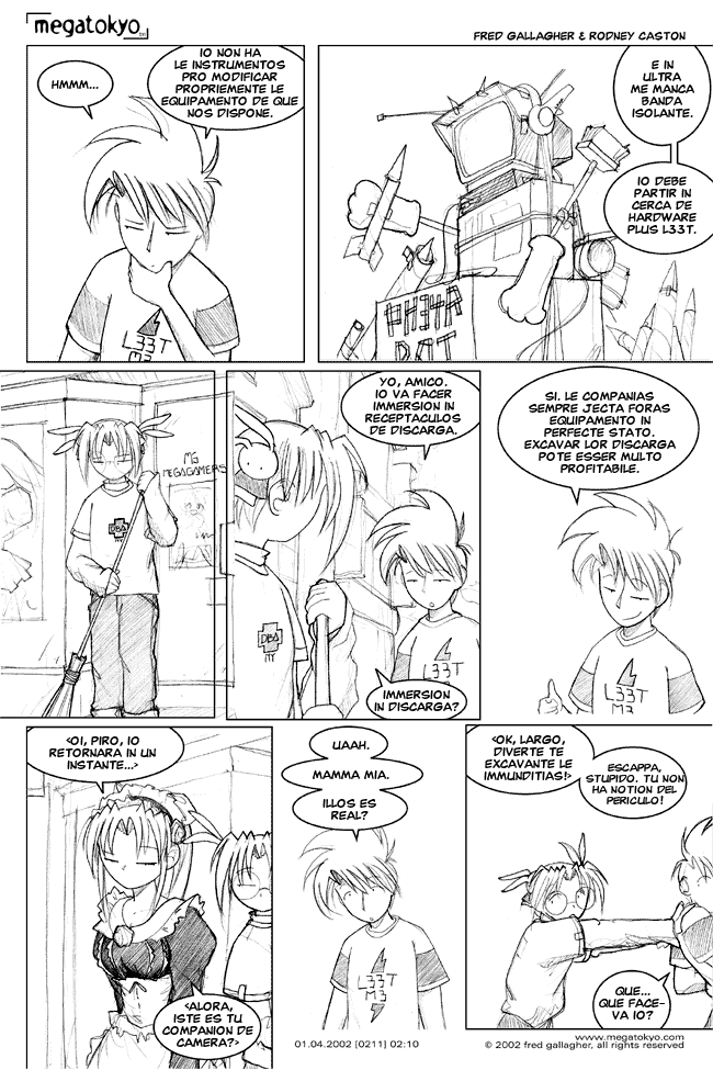 pagina #211: Immersion in receptaculos