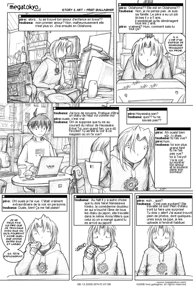 planche #747: Otaku de haut vol